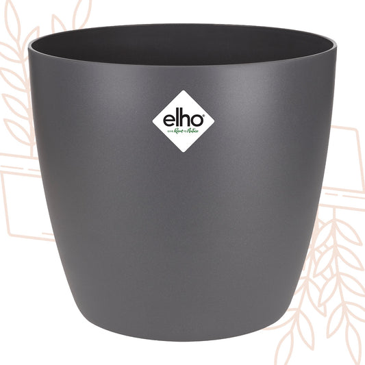 Pot elho Brussels Round Antraciet D20 x H19
