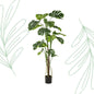 Kunstplant - Monstera  - Gatenplant - 180 cm - Forest Plants