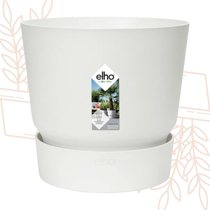Pot elho Greenville Round wit - D14 x H13