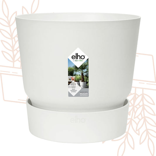 Pot elho Greenville Round wit - D14 x H13