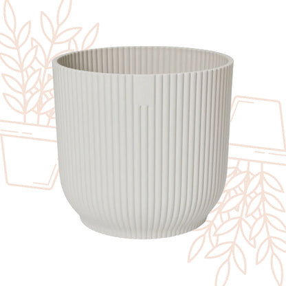 Pot elho Vibes Fold Round wit - including wheels - D35 x H33