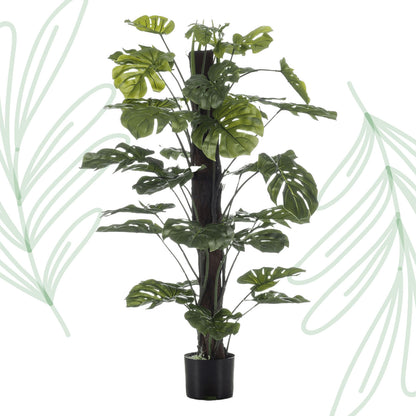 Monstera Deliciosa - kunstplant - 120 cm - Forest Plants