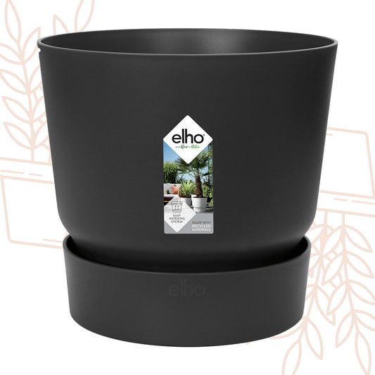 Pot elho Greenville Round zwart - D14 x H13