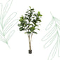 Kunstplant - Ficus Lyrata - Tabaksplant - 210 cm - Forest Plants