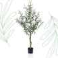 Kunst Olijfboom -  Olea europaea - Olijfboom - 115 cm - Forest Plants