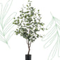 Kunstplant - Eucalyptus - Blauwe Gomboom  - 120 cm - Forest Plants