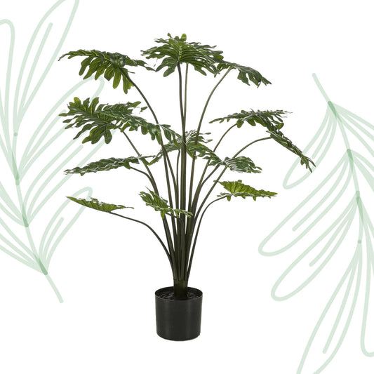 Kunstplant - Philodendron - 105 cm - Forest Plants